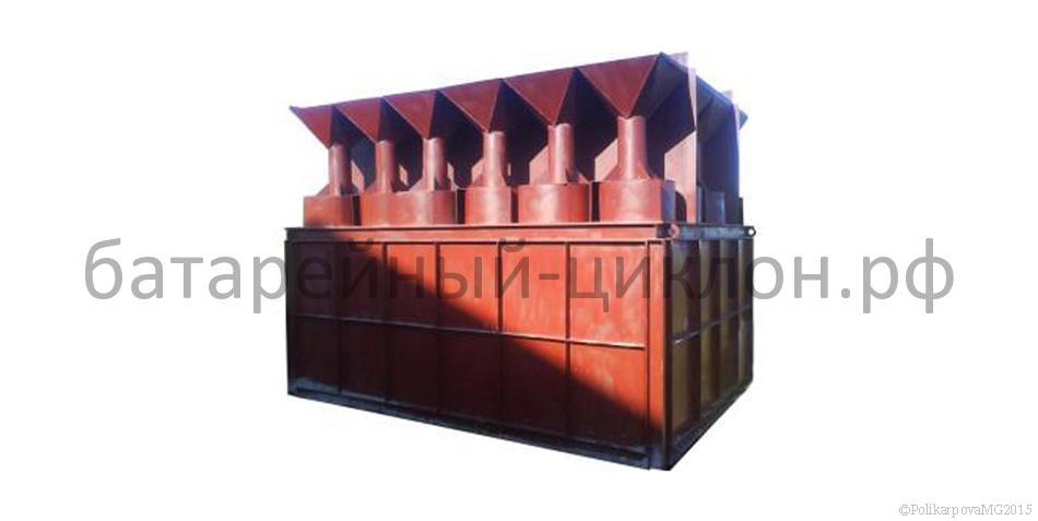 Батарейный циклон БЦ 512-6-(12х12)
