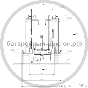 Чертеж котла 0,6 МВт твердотопливного с ТШПМ