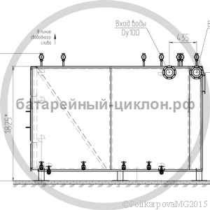 Чертеж котла 1 МВт на газе