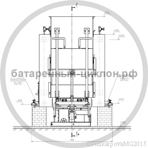 Чертеж котла 1 МВт твердотопливного с ТШПМ