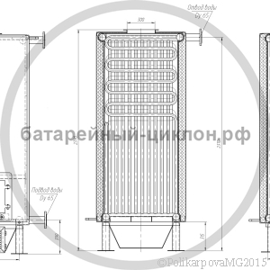 Чертеж котла 200 кВт