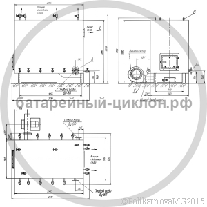 Чертеж котла 300 кВт