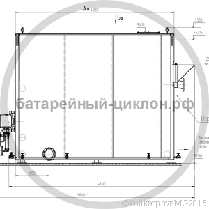 Чертеж котла 4 МВт на газе