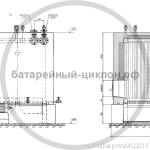 Чертеж котла 400 кВт
