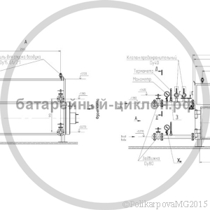 Чертеж котла 500 кВт на газе
