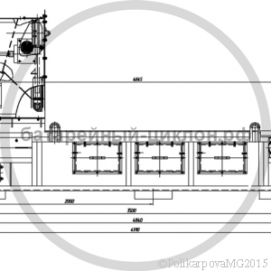 Чертеж топки ТЛП 1,4x3,5