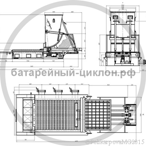 Чертеж топки ТШПМ-2,5