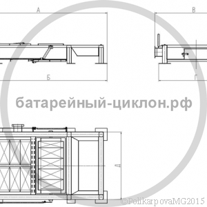 Чертеж топки РПК